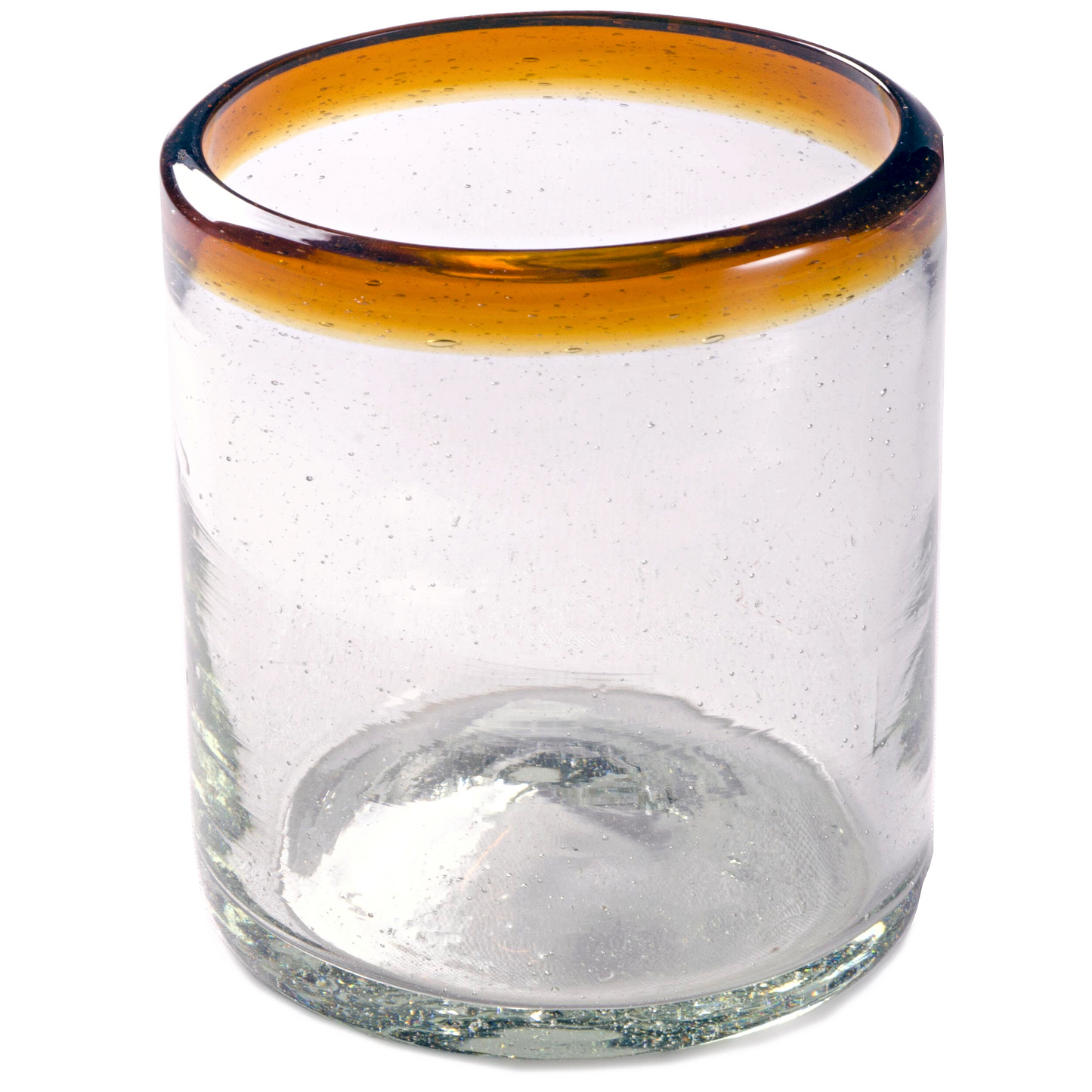 Amber Rim All Purpose - 12 oz  - Set of 6 - Orion's Table