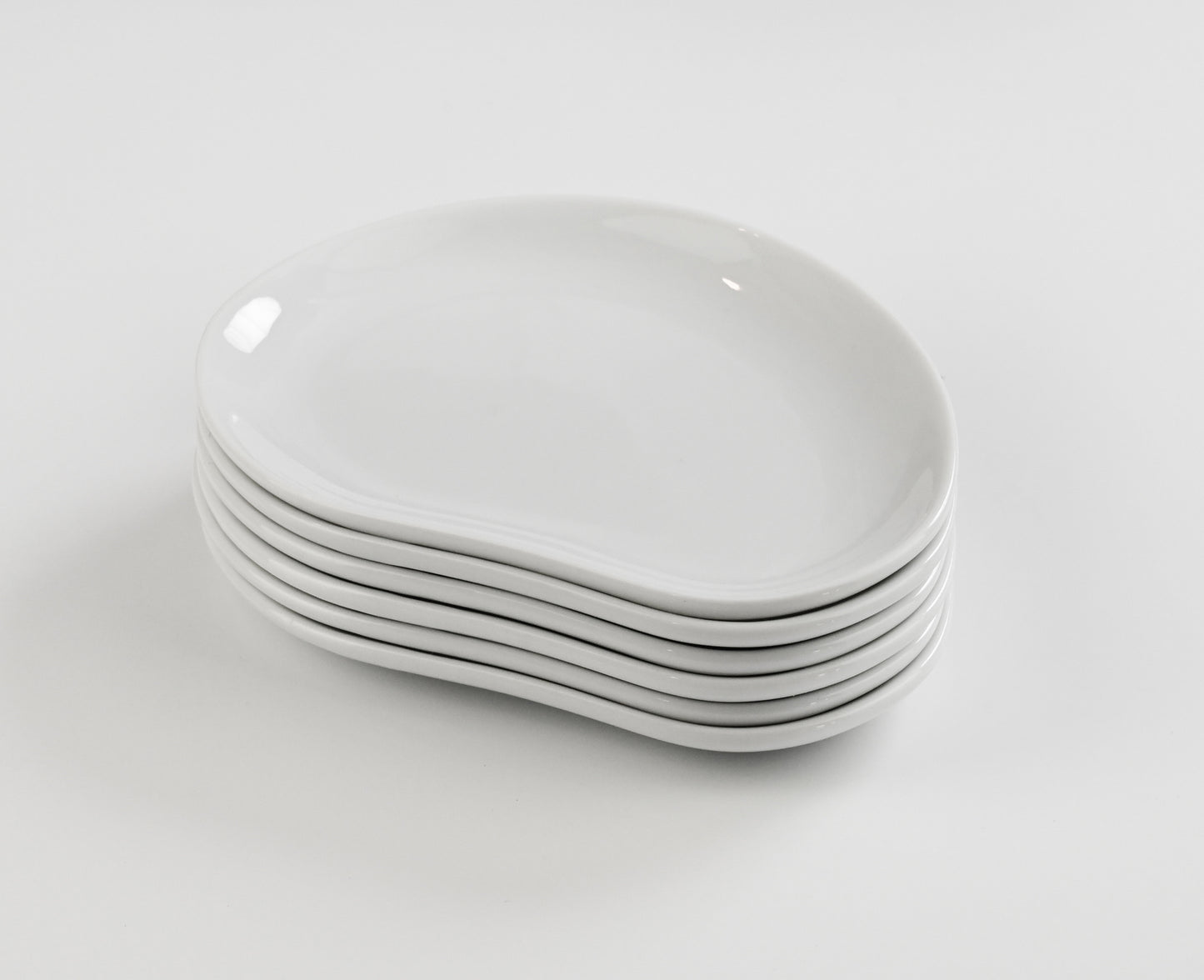 Organic Design Appetizer Plates - Set of 6 - Orion's Table