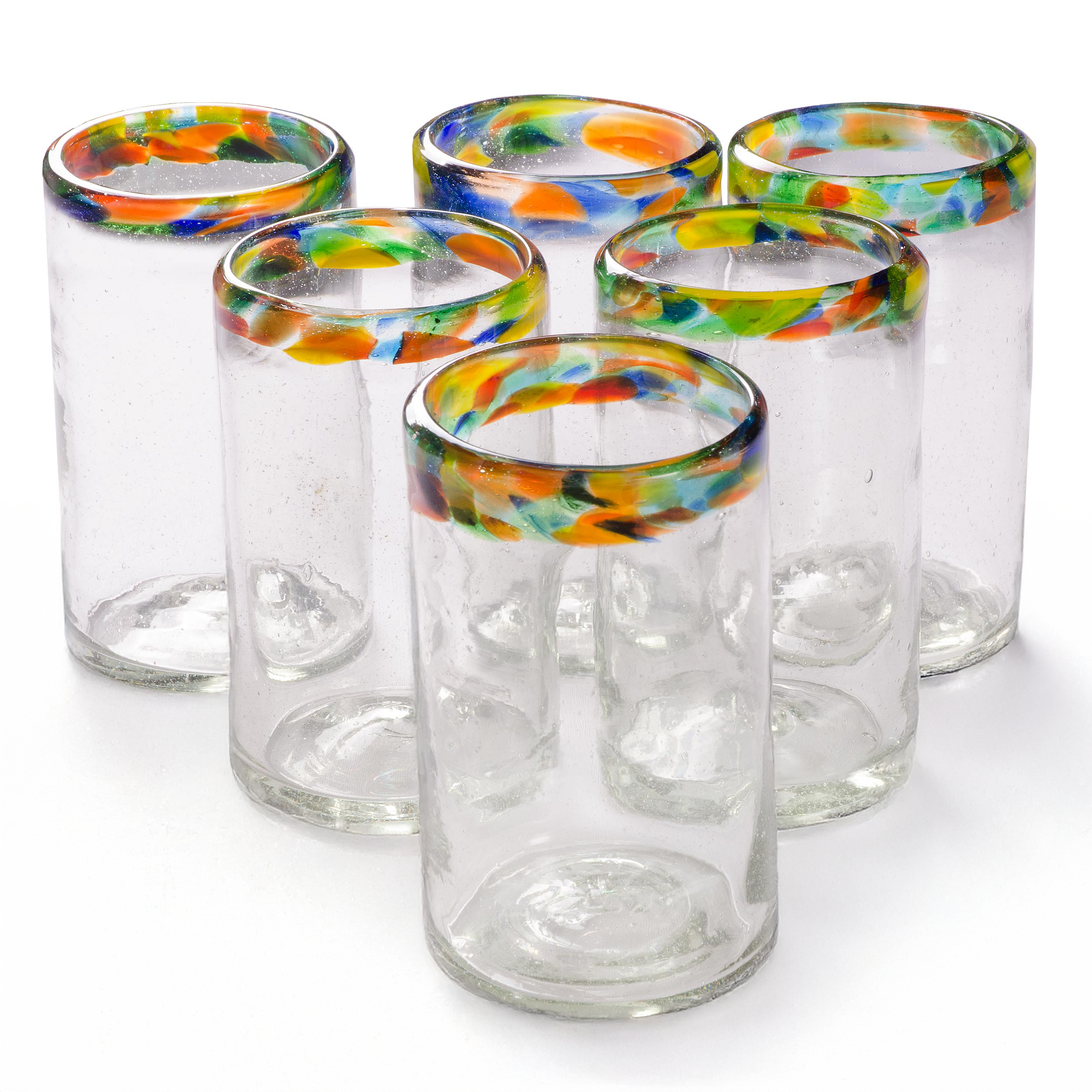 Confetti Rim Tumbler - 16 oz
