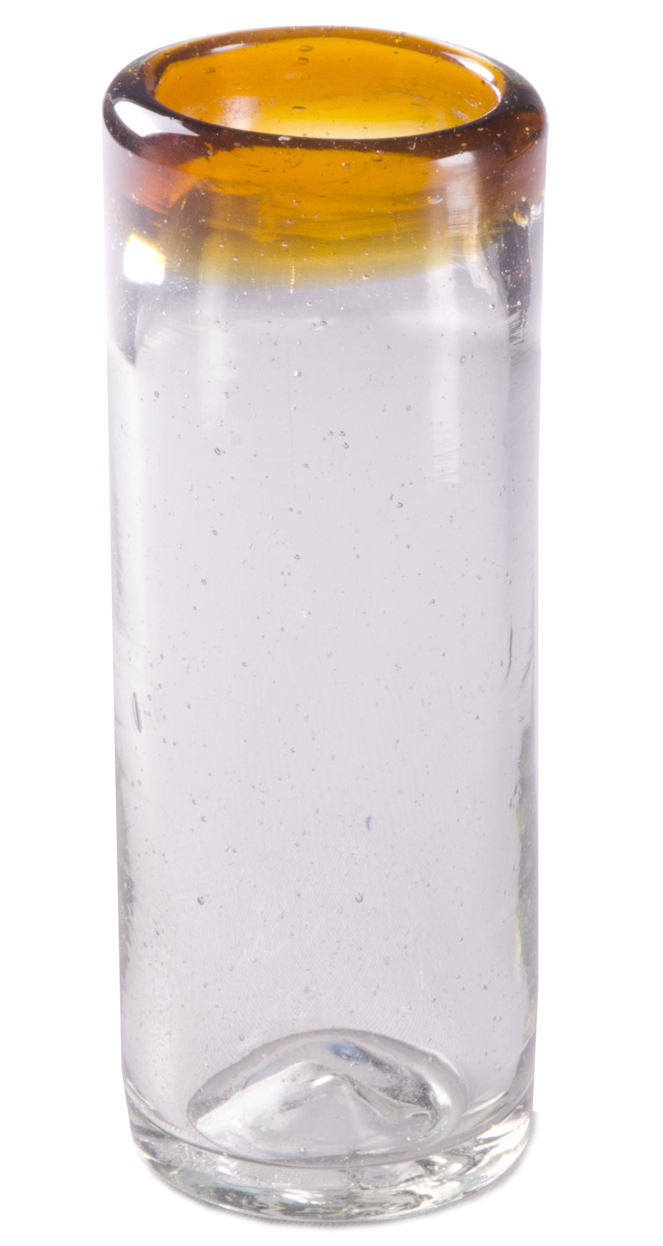 Amber Rim Shot Glass - 2 oz - Set of 6 - Orion's Table