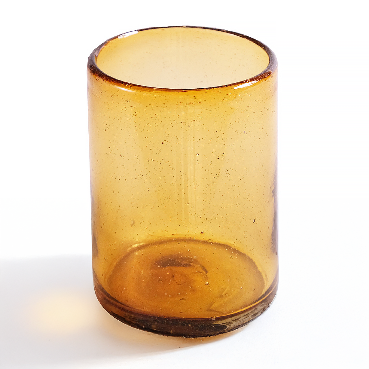 Honey Amber Short Tumbler - 14 oz