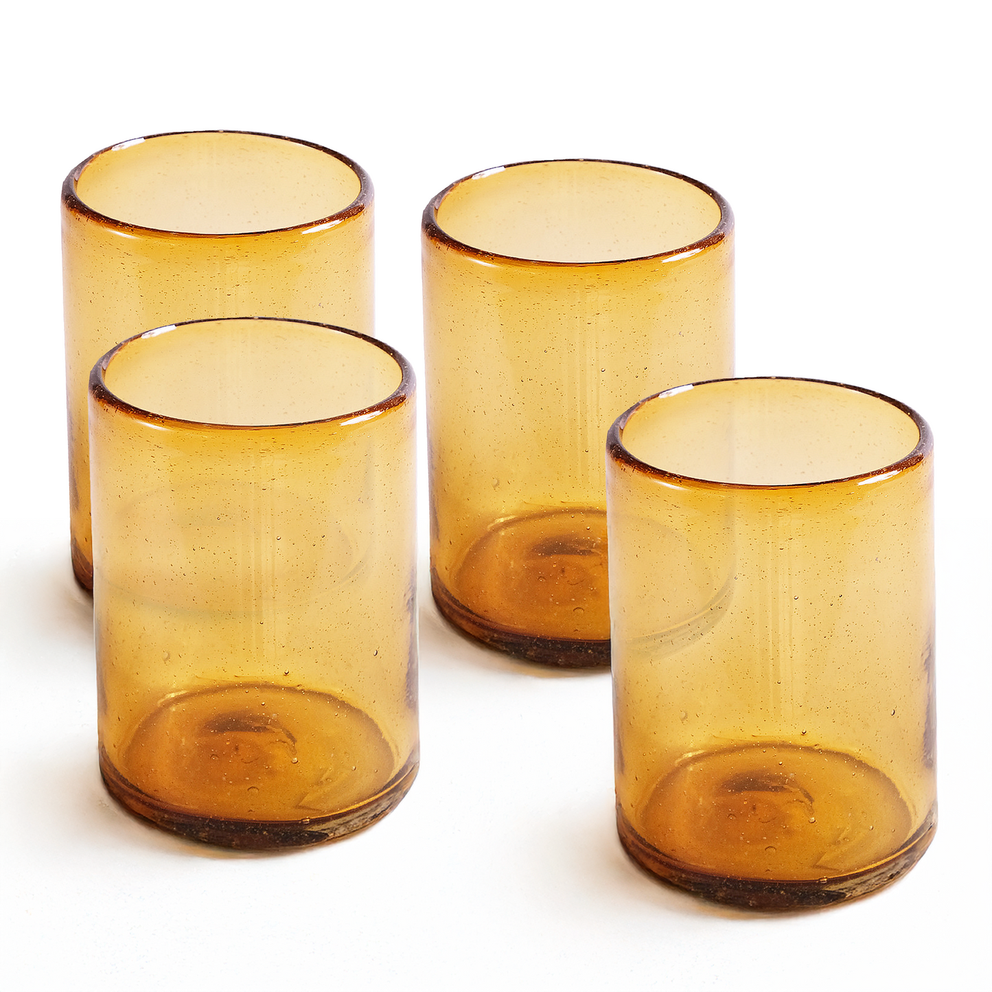 Honey Amber Short Tumbler - 14 oz