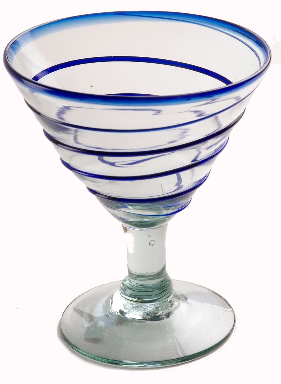 Assorted Spiral Margarita/Martini - 12 oz - Set of 4  - Orion's Table