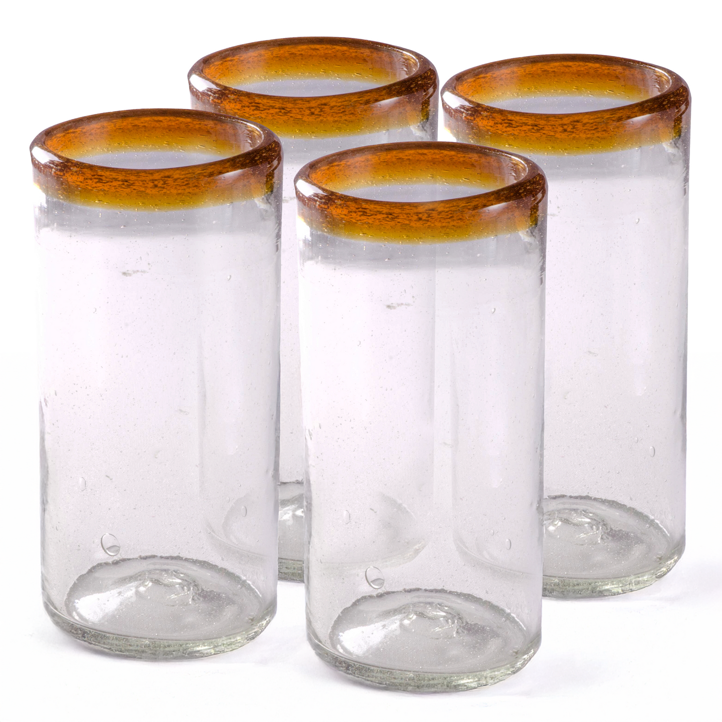 Amber Rim Tall Tumbler - 22 oz