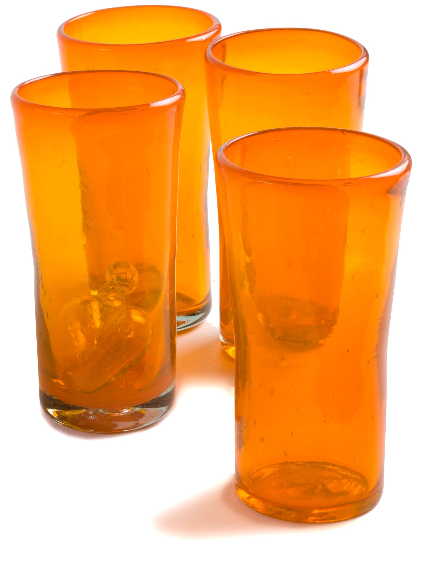 Orange Lily Tumbler - 14 oz - Set of 6 - Orion's Table