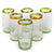 Confetti Rim Tall Tumbler - 22 oz - Set of 6 - Orion's Table 