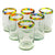 Confetti Rim Tumbler - 16 oz - Set of 6 - Orion's Table 