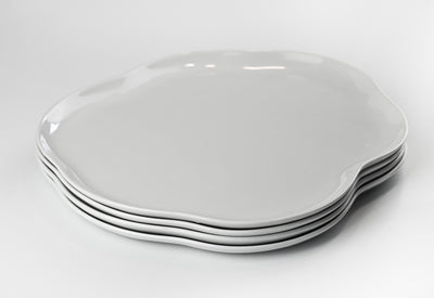 Organic Design Porcelain Platter - Set of 2 - Orion's Table