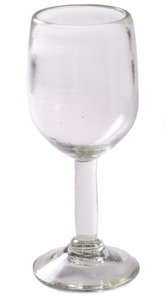 Natural Handcrafted Tulip Wine Glass - 11 oz - Set of 6 - Orion's Table 