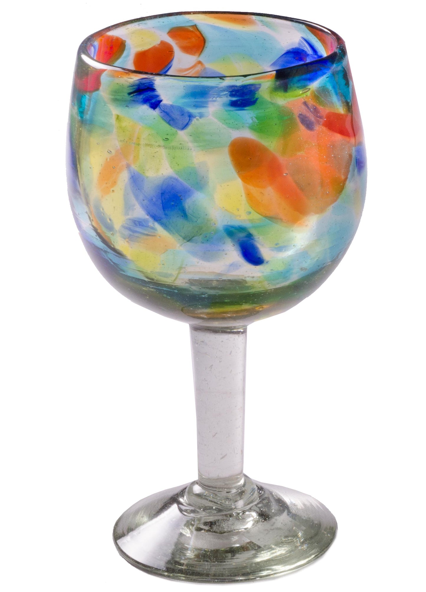 Solid Confetti Wine Goblet - 16 oz - Set of 4 - Orion's Table 