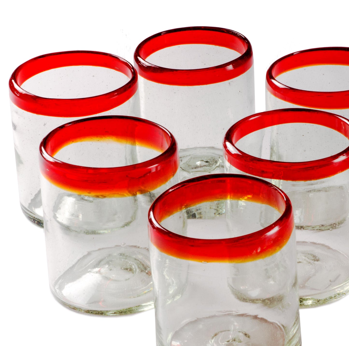 
                  
                    Red Rim All Purpose - 12 oz - Set of 6 - Orion's Table 
                  
                