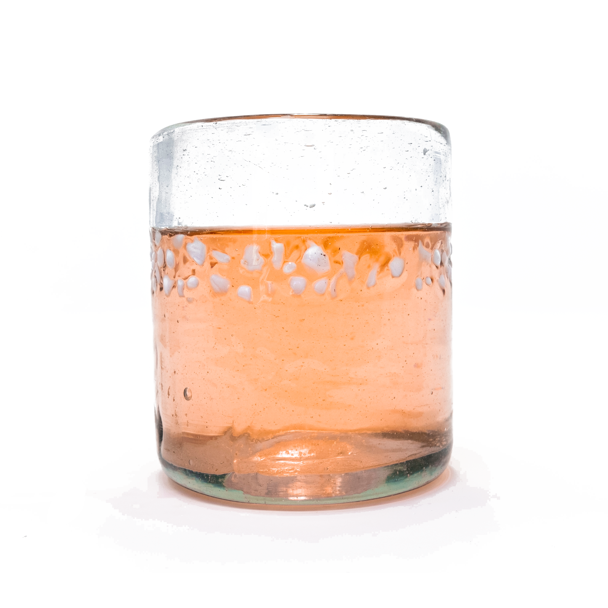 White Pebble Handcrafted Short Tumbler - 12 oz - Set of 6 - Orion's Table 