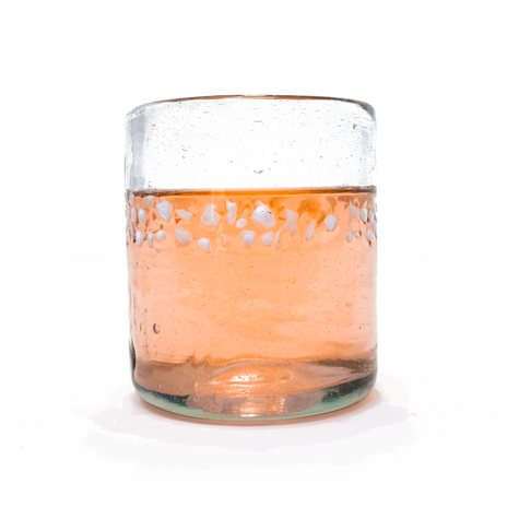 White Pebble Handcrafted Short Tumbler - 12 oz - Set of 6 - Orion's Table 