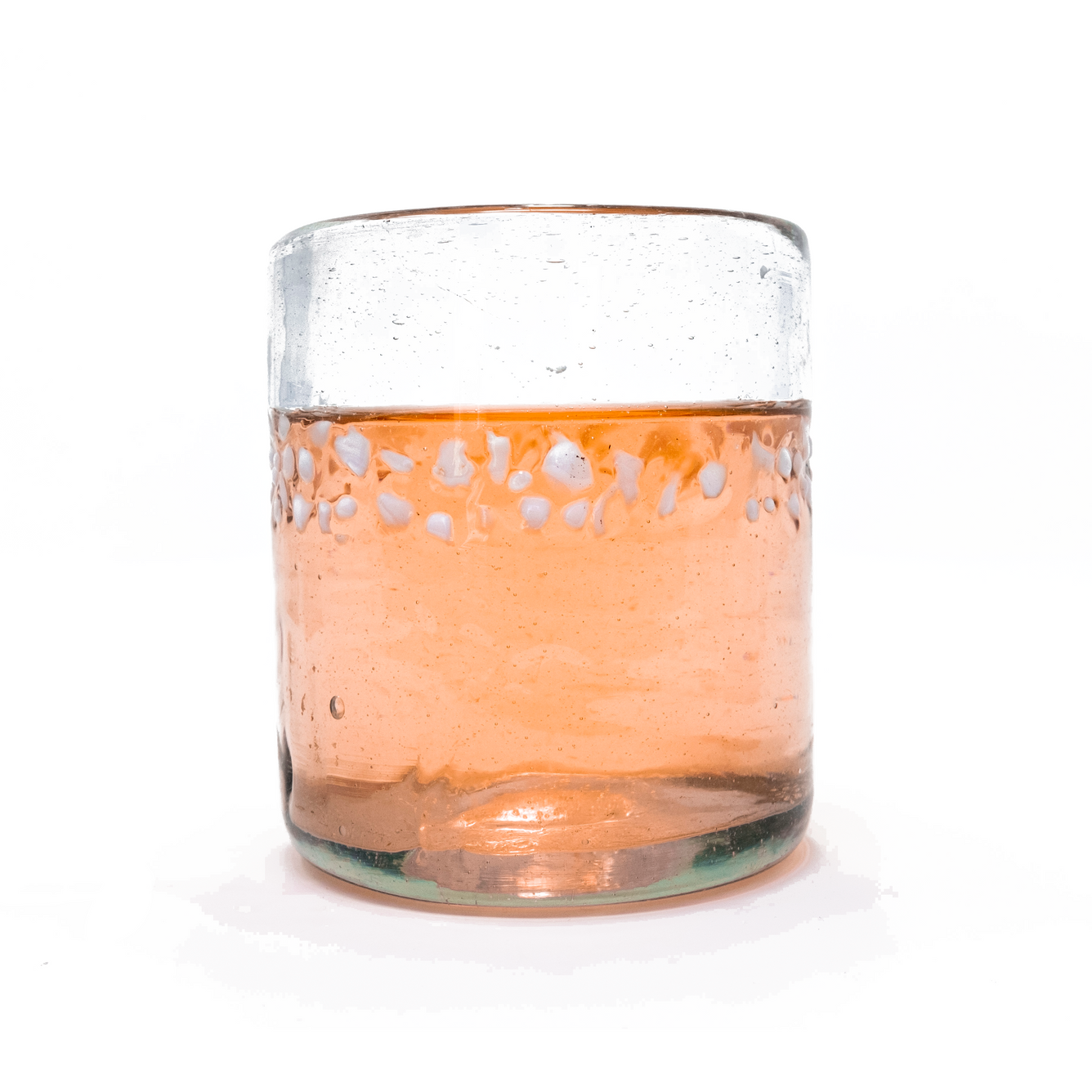 White Pebble Handcrafted Short Tumbler - 12 oz - Set of 6 - Orion's Table 