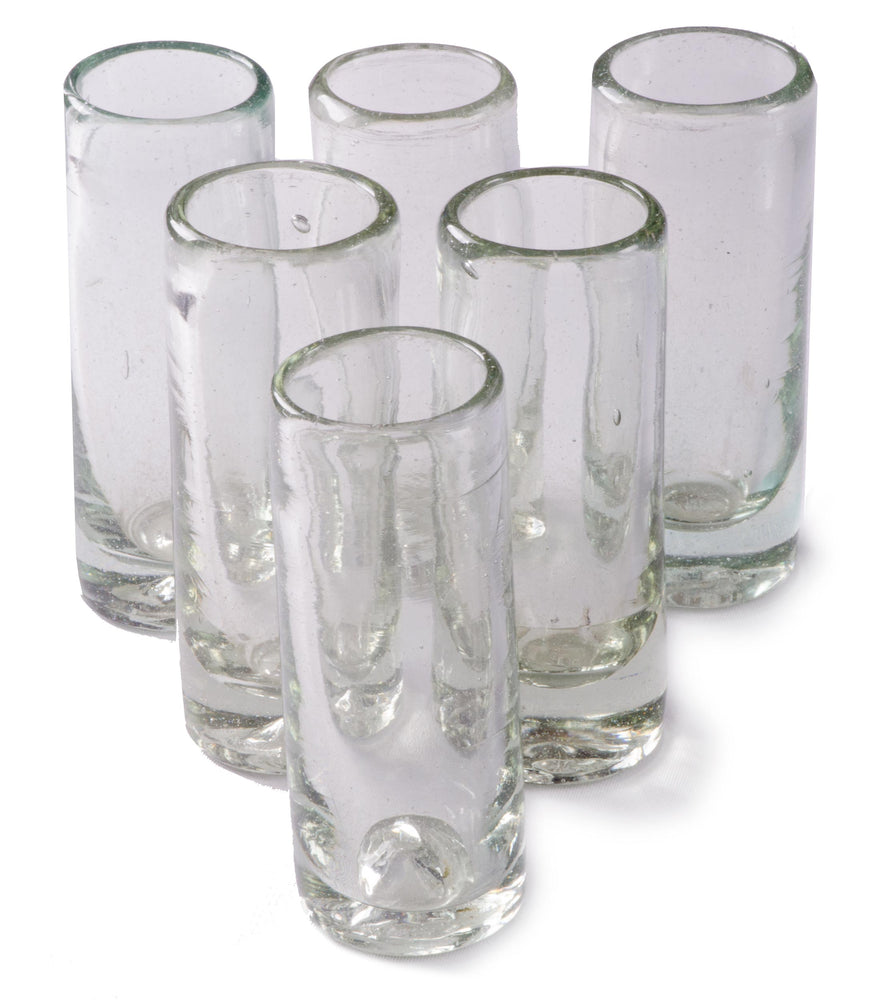 Natural Handcrafted Shot Glass - 2 oz - Set of 6 - Orion's Table 
