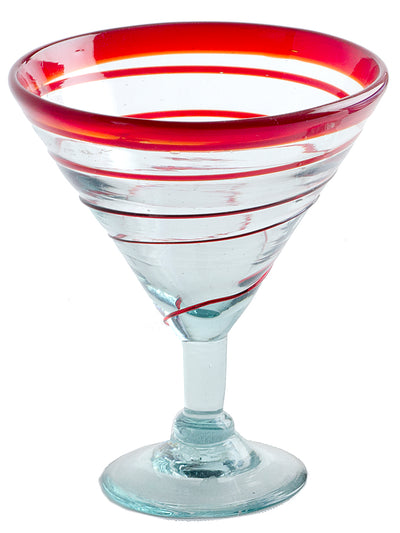 Assorted Spiral Margarita/Martini - 12 oz - Set of 4  - Orion's Table