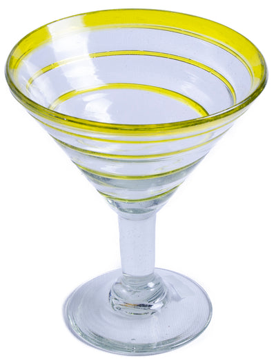 Assorted Spiral Margarita/Martini - 12 oz - Set of 4  - Orion's Table