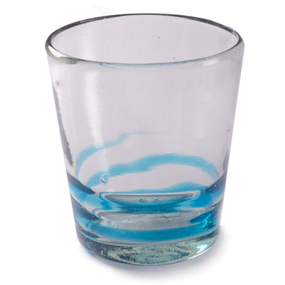 Serpentine Short Tumbler in Turquoise - 12 oz - Set of 6 - Orion's Table
