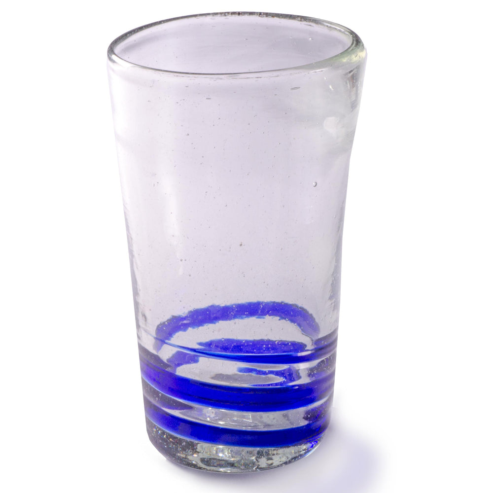 Serpentine Tall Tumbler in Cobalt Blue - 18 oz  - Set of 6 - Orion's Table 