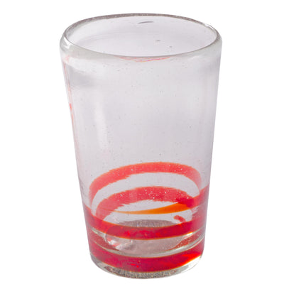 Serpentine Tall Tumbler in Red - 18 oz - Set of 6 - Orion's Table