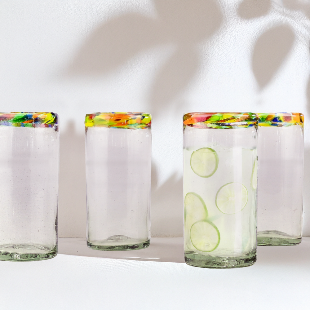 Confetti Rim Tall Tumbler - 22 oz