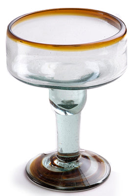 Amber Rim Coupette Margarita - 12 oz - Set of 4 - Orion's Table