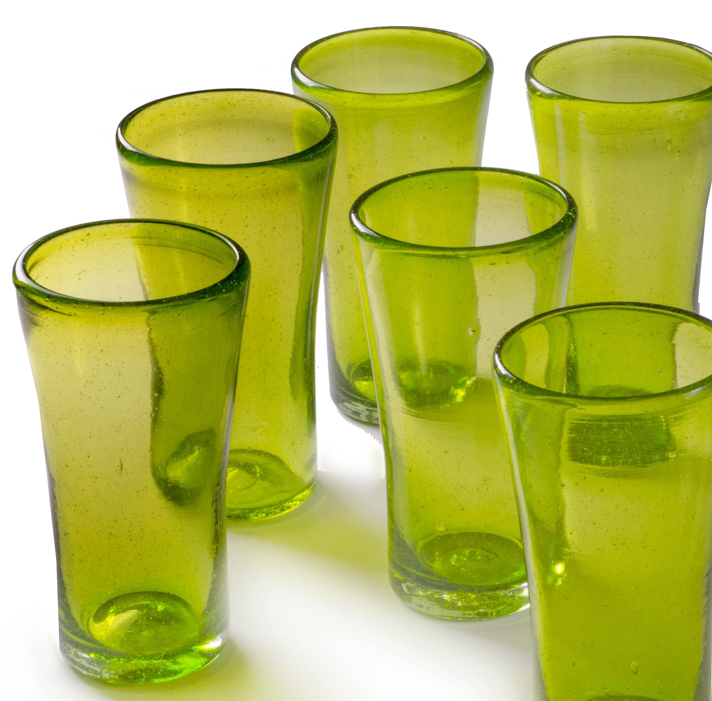 
                  
                    Green Lily Tumbler- 14 oz - Set of 6 - Orion's Table 
                  
                