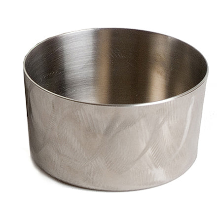 Stainless Steel Butter Dish/Ramekin - 1 oz. (Random Sanded Finish) - Set of 4