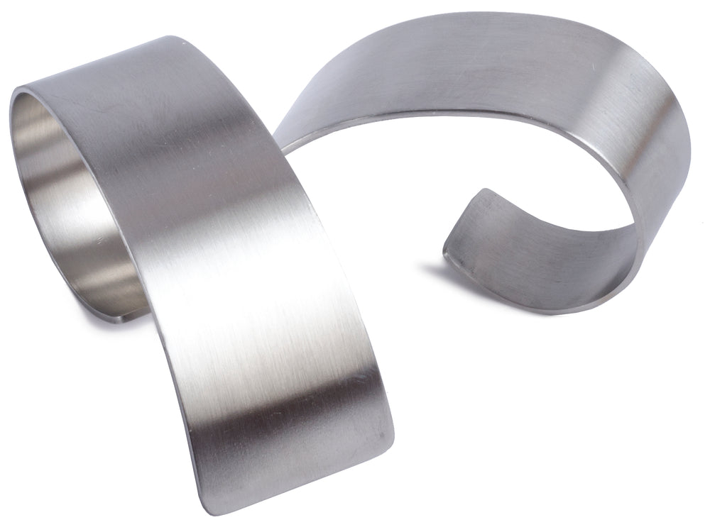 Swoop Napkin Ring in Stainless Steel - Set of 6