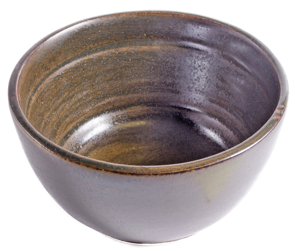 Studio Stoneware Soup Bowl (Temmoku Finish) - Set of 4