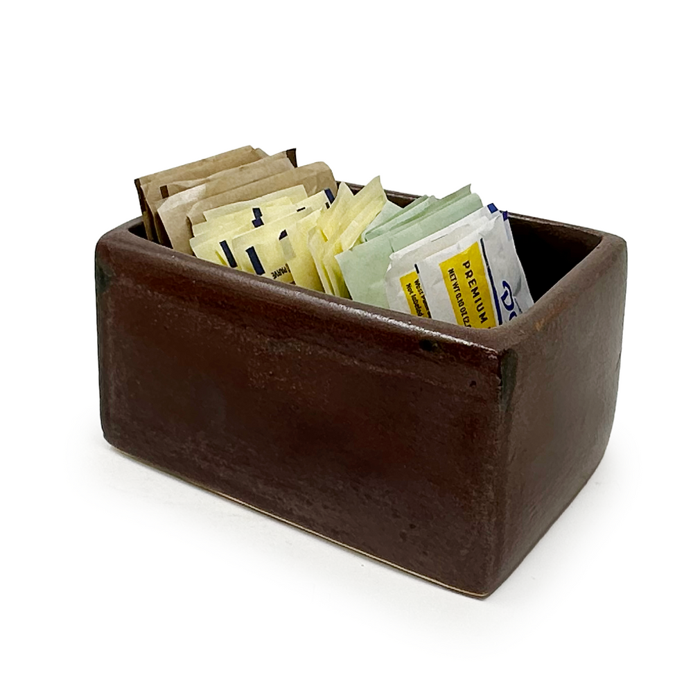 Studio Stoneware Sugar Packet Holder (Cafe) - Set of 2