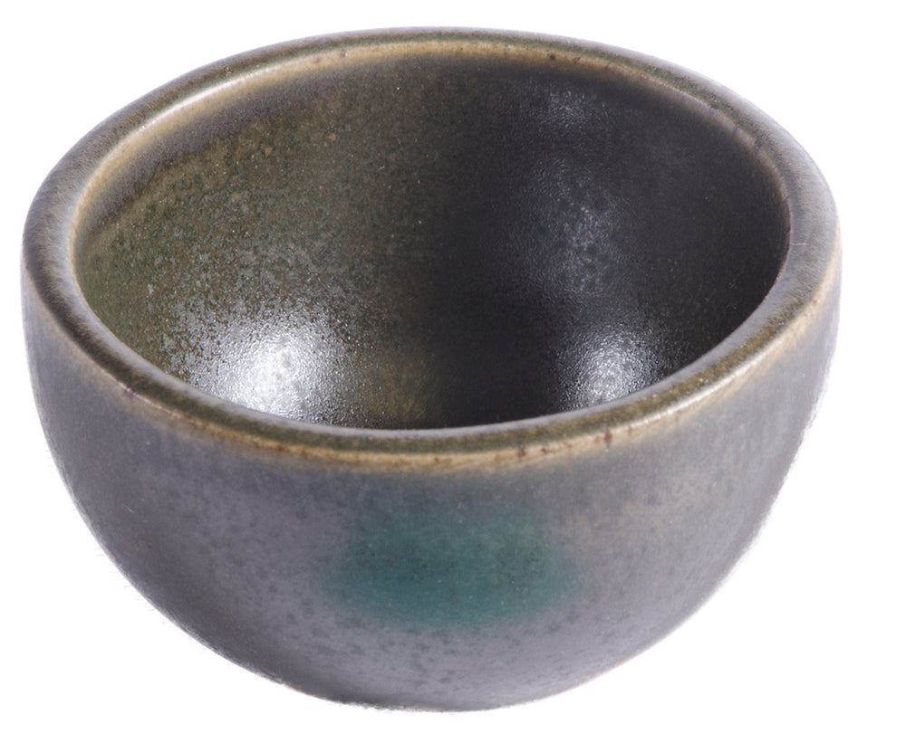 Studio Stoneware Ramekin (Temmoku Finish) - 4 oz - Set of 4