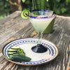 Cobalt Blue Rim Classic Margarita - 15 oz - Set of 4 - Orion's Table