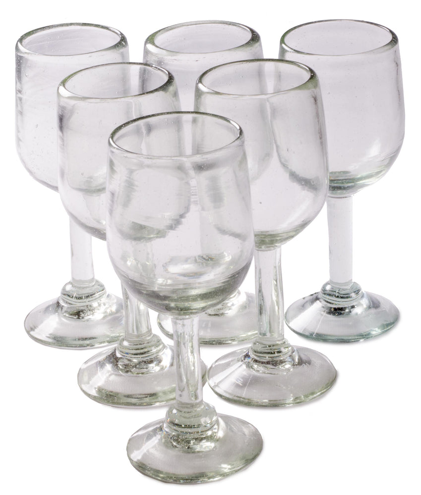 
                  
                    Orion Natural 11 oz Tulip Wine - Set of 6 - Orion's Table Mexican Glassware
                  
                