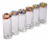 Orion Confetti Rim 2 oz Shot Glass - Set of 6 - Orion's Table Mexican Glassware