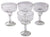 Orion Natural 12 oz Margarita/Coupette - Set of 4 - Orion's Table Mexican Glassware