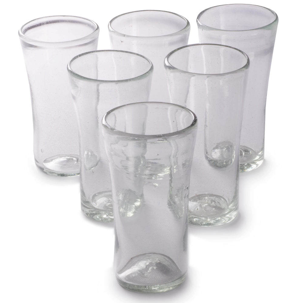 
                  
                    Orion Lily Collection 14 oz Tumbler Natural - Set of 6 - Orion's Table Mexican Glassware
                  
                