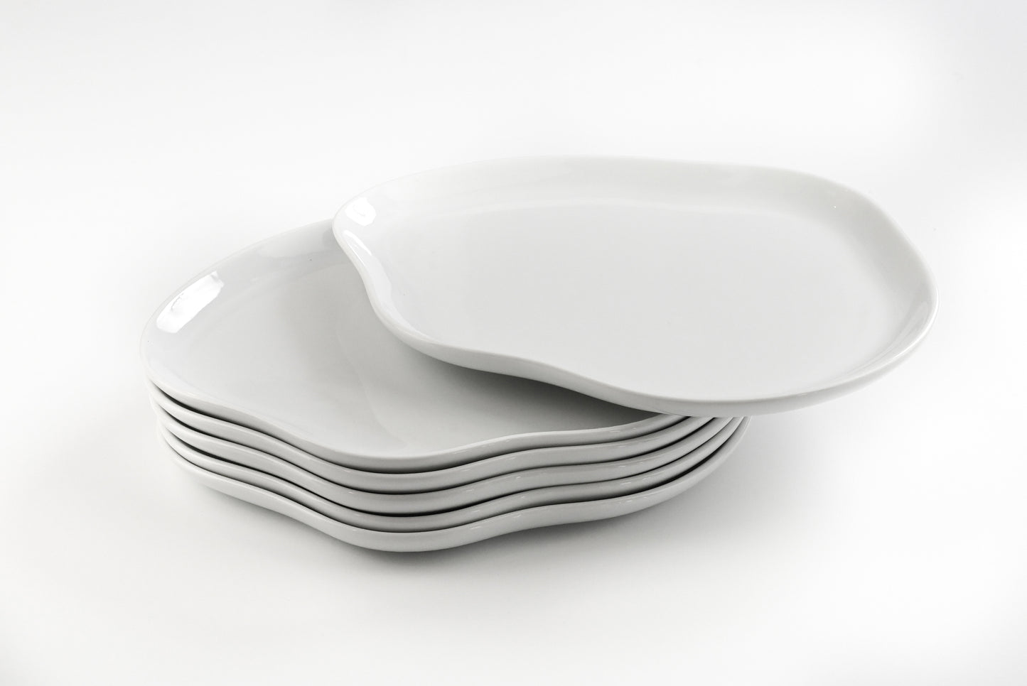 Organic Design Dinner Plates - Set of 6 - Orion's Table